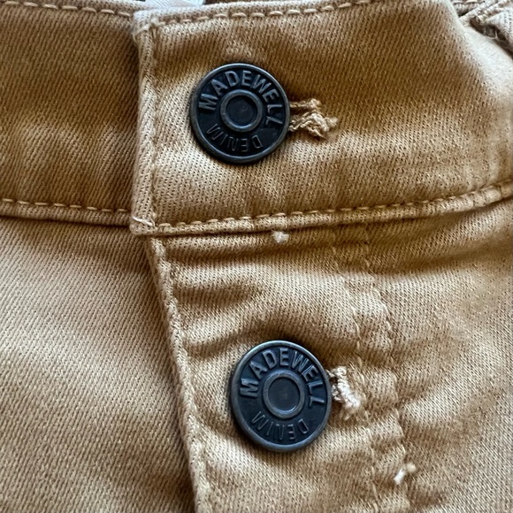 Madewell Jeans 9” Mid Rise Skinny Button Fly Denim Stretch - Picture 4 of 8
